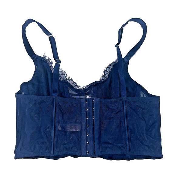 Victoria's Secret Dream Angels Corset Boned Bra Bejeweled Embroidered Large NWT! - Picture 3 of 9